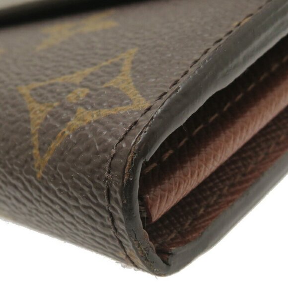 LOUIS VUITTON Brown Monogram Wallet - Picture 9 of 10